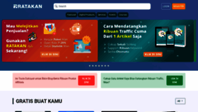 What Ratakan.com website looked like in 2022 (1 year ago)