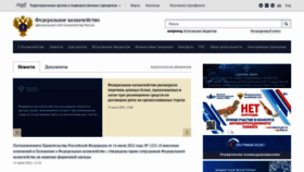 What Roskazna.ru website looked like in 2022 (1 year ago)