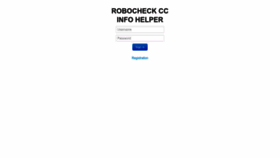 What Robocheck.org website looked like in 2022 (1 year ago)
