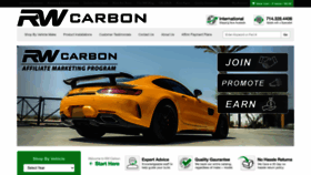 What Rwcarbon.com website looked like in 2022 (1 year ago)
