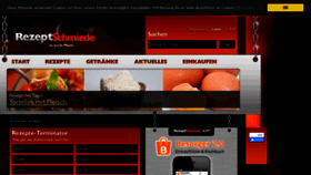 What Rezeptschmiede.de website looked like in 2022 (1 year ago)