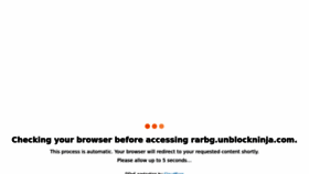 What Rarbg.unblockninja.com website looked like in 2022 (1 year ago)