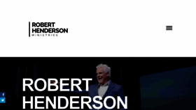What Roberthenderson.org website looked like in 2022 (1 year ago)