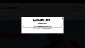 What Rahoavantgarde.it website looked like in 2022 (4 years ago)