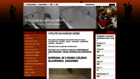What Renovacia-vani.eu website looked like in 2022 (3 years ago)