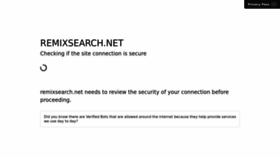What Remixsearch.net website looked like in 2022 (2 years ago)