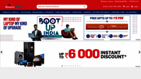 What Reliancedigital.in website looked like in 2022 (3 years ago)