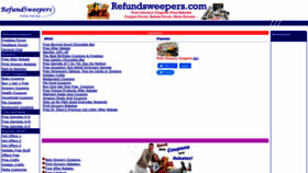 What Refundsweepers.com website looked like in 2022 (1 year ago)