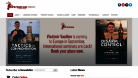 What Russianmartialart.com website looked like in 2022 (1 year ago)