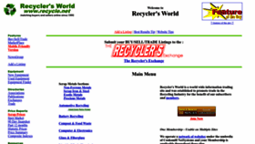 What Recycle.net website looked like in 2022 (1 year ago)