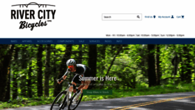 What Rivercitybicycles.com website looked like in 2022 (1 year ago)