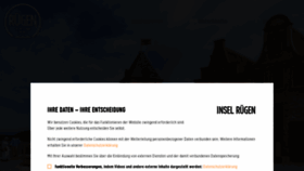 What Ruegen.de website looked like in 2022 (1 year ago)