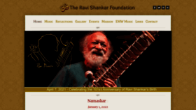 What Ravishankar.org website looked like in 2022 (1 year ago)