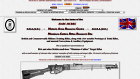 What Rifleman.org.uk website looked like in 2022 (1 year ago)