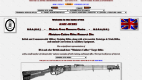 What Rifleman.org.uk website looked like in 2022 (3 years ago)