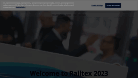 What Railtex.co.uk website looked like in 2022 (1 year ago)