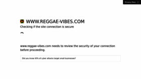 What Reggae-vibes.com website looked like in 2022 (1 year ago)