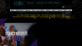 What Rocvideopromo.com website looked like in 2022 (1 year ago)
