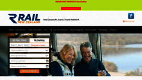 What Railnewzealand.com website looked like in 2022 (1 year ago)