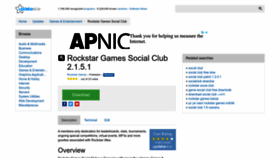 What Rockstar-games-social-club.updatestar.com website looked like in 2022 (1 year ago)