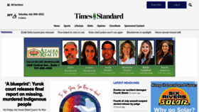 What Redwoodtimes.com website looked like in 2022 (1 year ago)