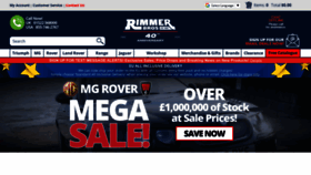 What Rimmerbros.co.uk website looked like in 2022 (1 year ago)
