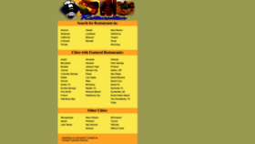 What Restauranteur.com website looked like in 2022 (1 year ago)
