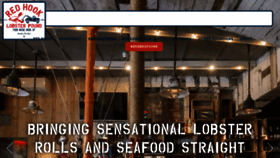 What Redhooklobster.com website looked like in 2022 (1 year ago)