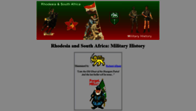 What Rhodesia.nl website looked like in 2022 (1 year ago)