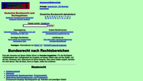What Rechtliches.de website looked like in 2022 (2 years ago)