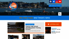 What Radioexe.co.uk website looked like in 2022 (1 year ago)