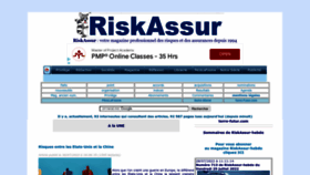 What Riskassur-hebdo.com website looked like in 2022 (1 year ago)