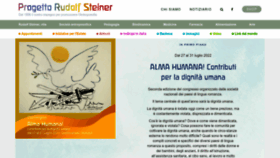 What Rudolfsteiner.it website looked like in 2022 (1 year ago)