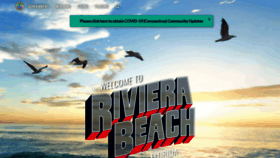 What Rivierabch.com website looked like in 2022 (1 year ago)