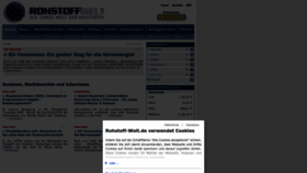 What Rohstoff-welt.de website looked like in 2022 (1 year ago)