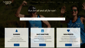 What Runningguru.com website looked like in 2022 (1 year ago)