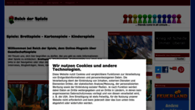 What Reich-der-spiele.de website looked like in 2022 (1 year ago)
