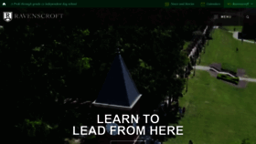 What Ravenscroft.org website looked like in 2022 (3 years ago)