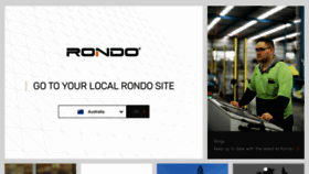 What Rondo.com.au website looked like in 2022 (1 year ago)