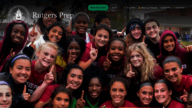 What Rutgersprep.org website looked like in 2022 (1 year ago)