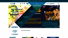 What Regionguadeloupe.fr website looked like in 2022 (1 year ago)