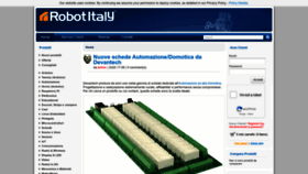 What Robot-italy.com website looked like in 2022 (1 year ago)