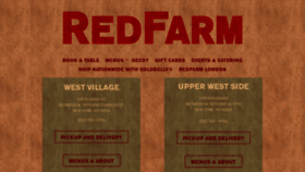 What Redfarmnyc.com website looked like in 2022 (1 year ago)
