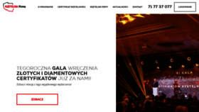 What Rzetelnafirma.pl website looked like in 2022 (1 year ago)