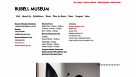 What Rubellmuseum.org website looked like in 2022 (1 year ago)
