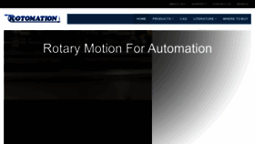 What Rotomation.com website looked like in 2022 (1 year ago)
