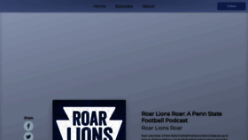 What Roarlionsroar.com website looked like in 2022 (1 year ago)
