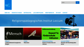 What Rpi-loccum.de website looked like in 2022 (1 year ago)