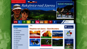 What Rokytnice.com website looked like in 2022 (1 year ago)