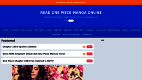 What Readonepiece.com website looked like in 2022 (1 year ago)
